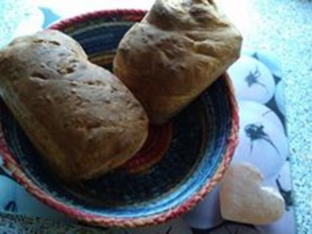 Dinkel-Roggen-Chia Brot aus dem Airfryer