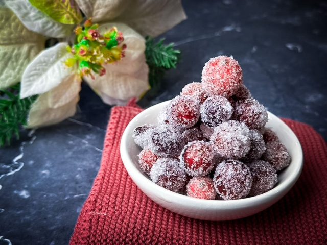 Gezuckerte Cranberries